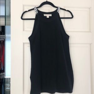 Black sweater tank
